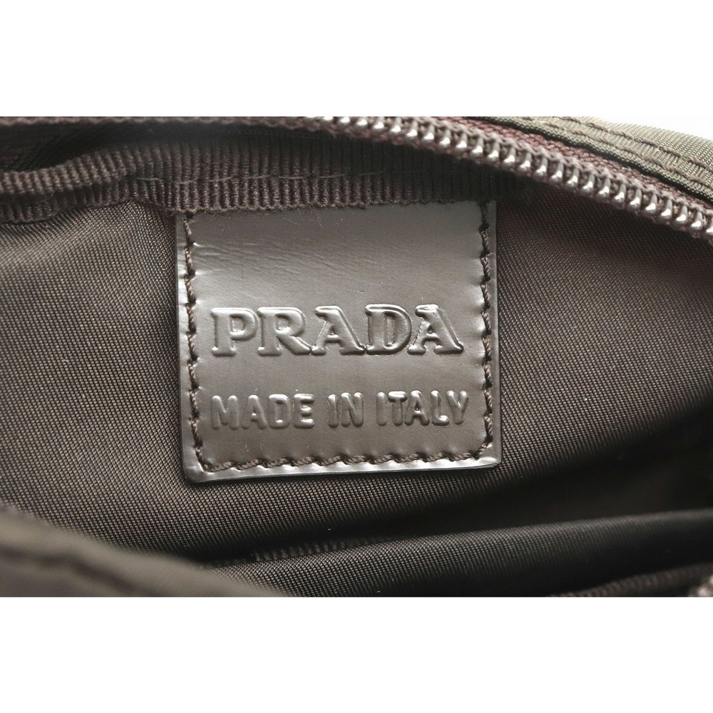 Prada Nylon Brown Multi-Pouch Case Accessory - image 7